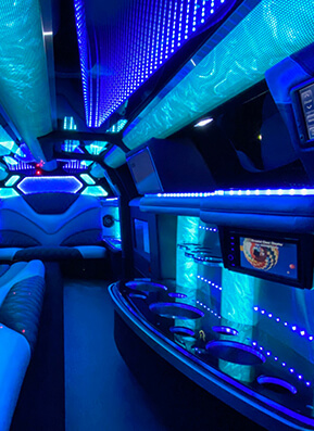 stunning limo lounge