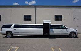 cadillac limo exterior