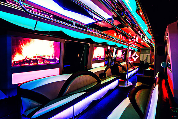 Limo bus rental in Baton Rouge